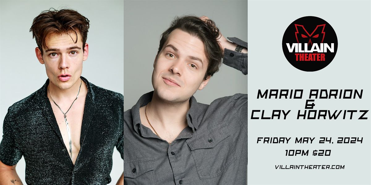 Stand-Up Comedy Show with Clay Horwitz & Mario Adrion