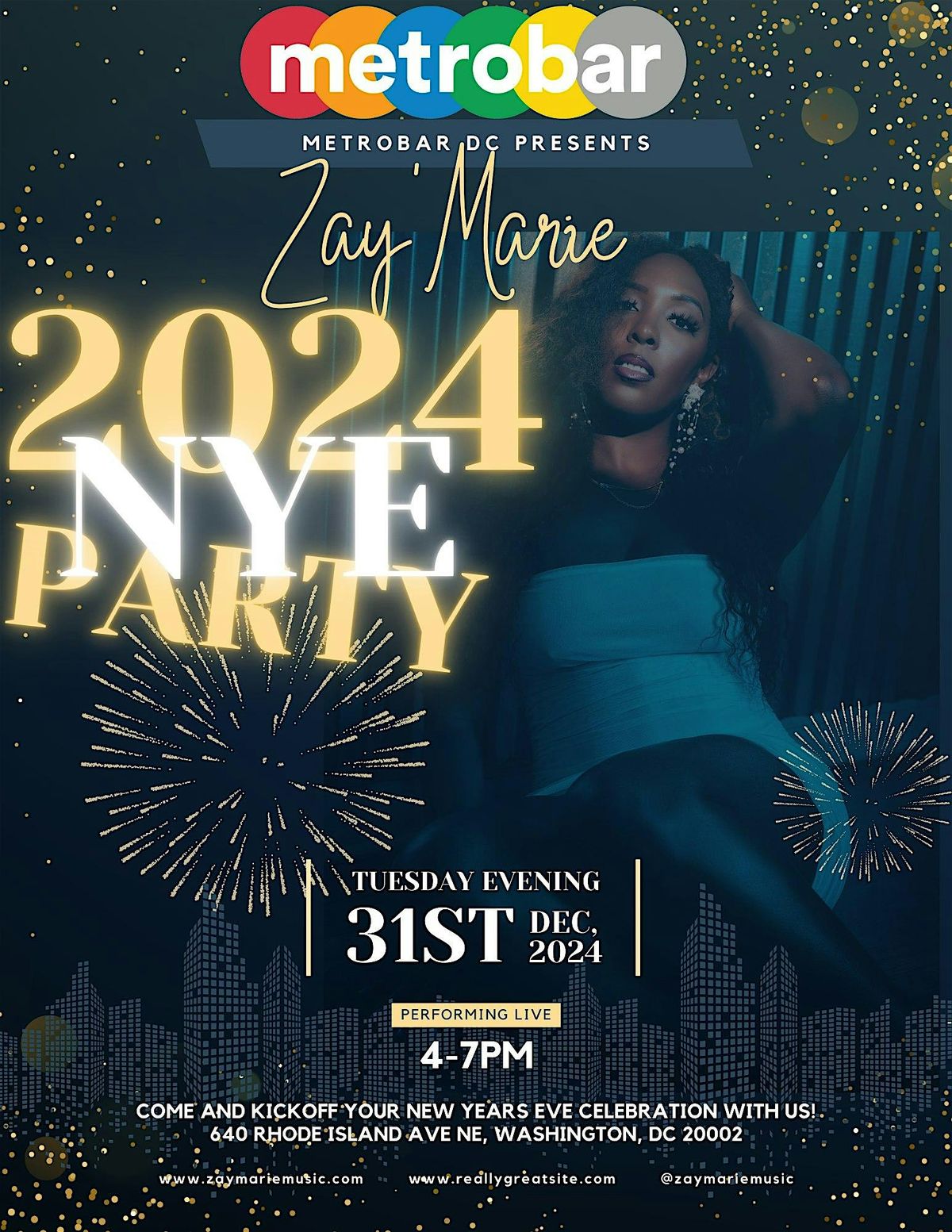 2024 NYE Day Party with Zay'Marie