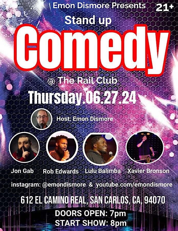 Stand-Up Comedy Show @ The Rail Club