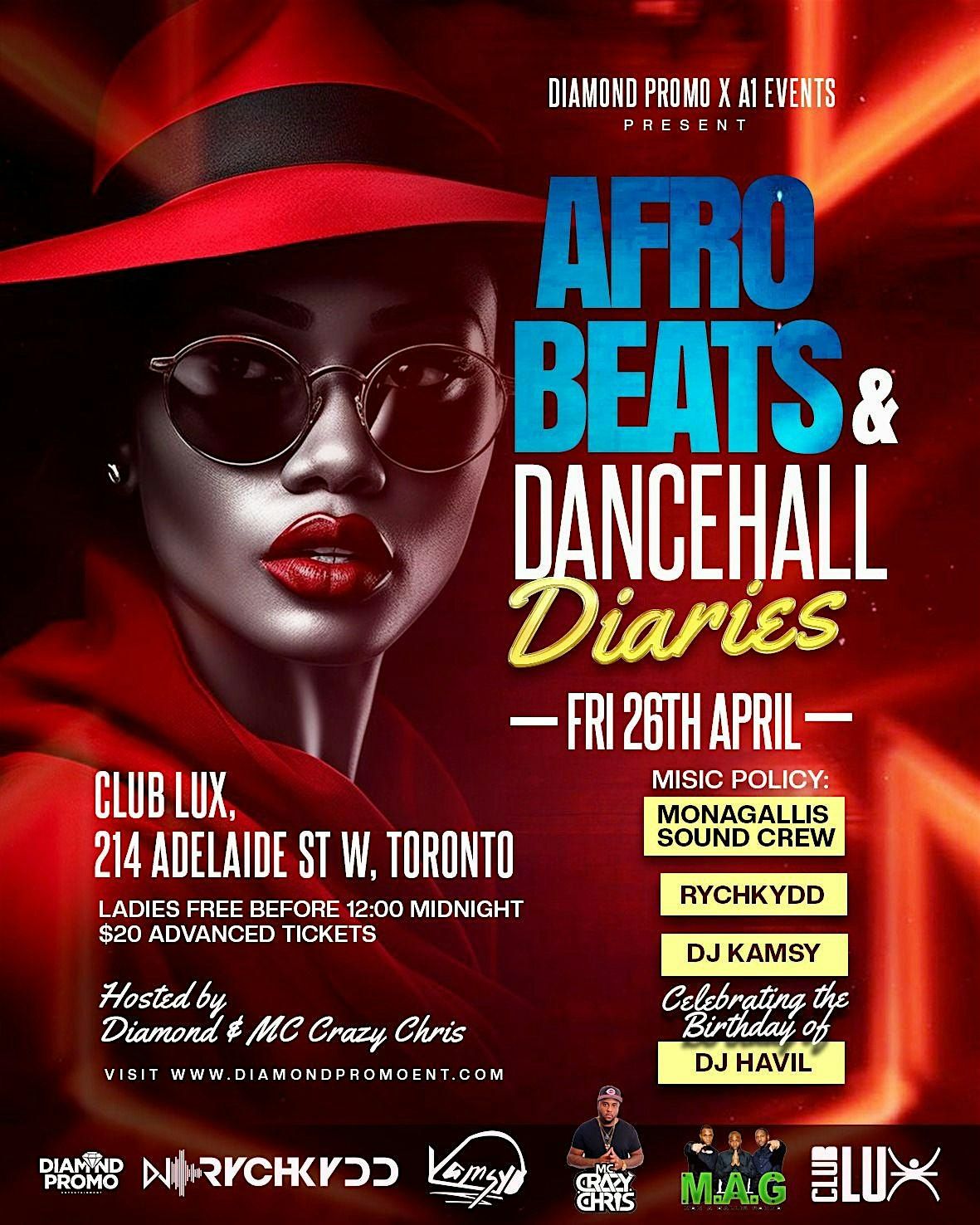 Afrobeats and Dancehall Diaries