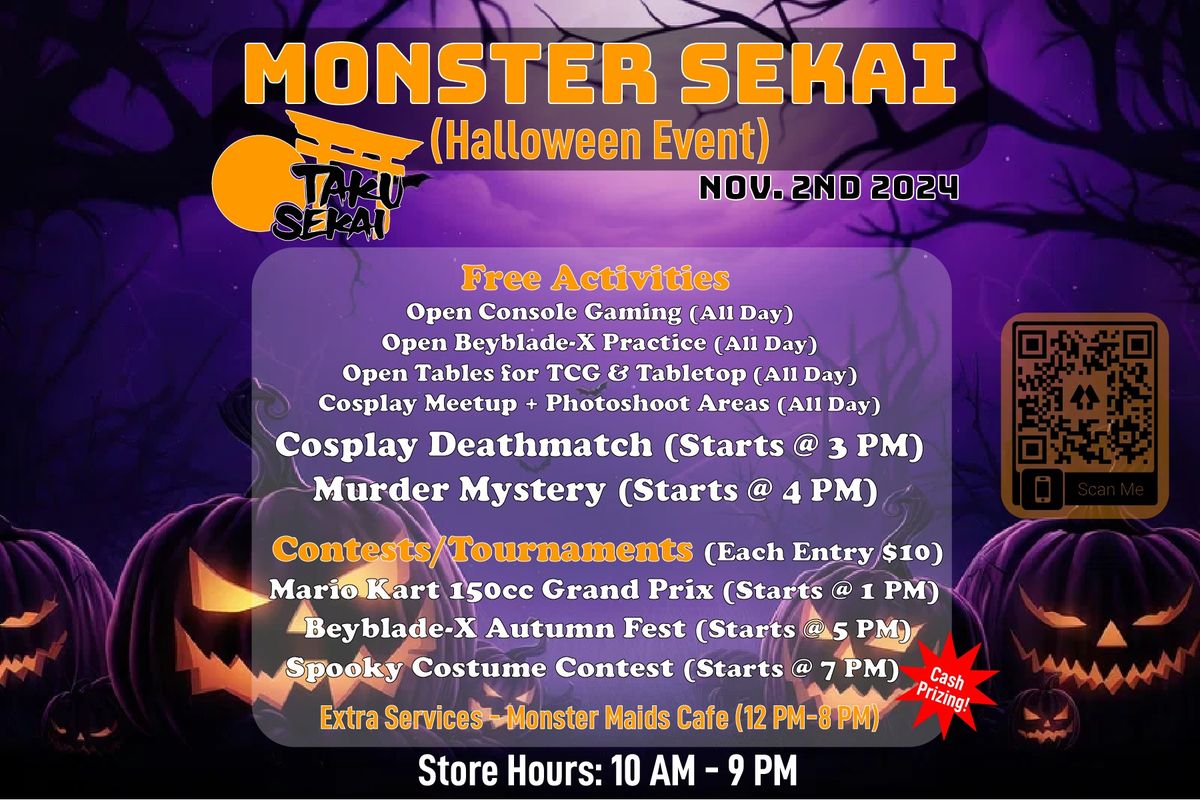 Monster Sekai (Otaku Sekai's Halloween Event)