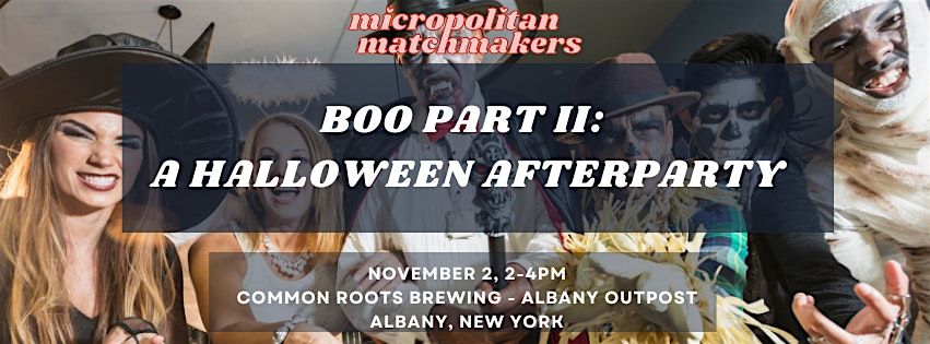 BOO Part II: A Halloween Afterparty with Beer Tasting, Food, and Mingling