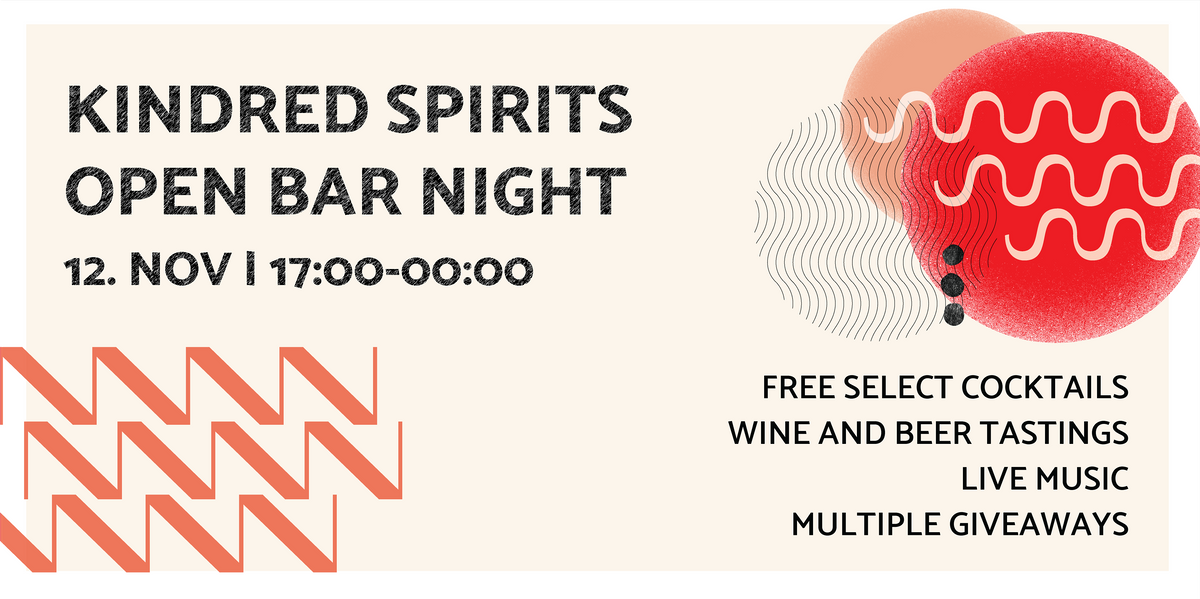 Kindred Spirits Open Bar Night