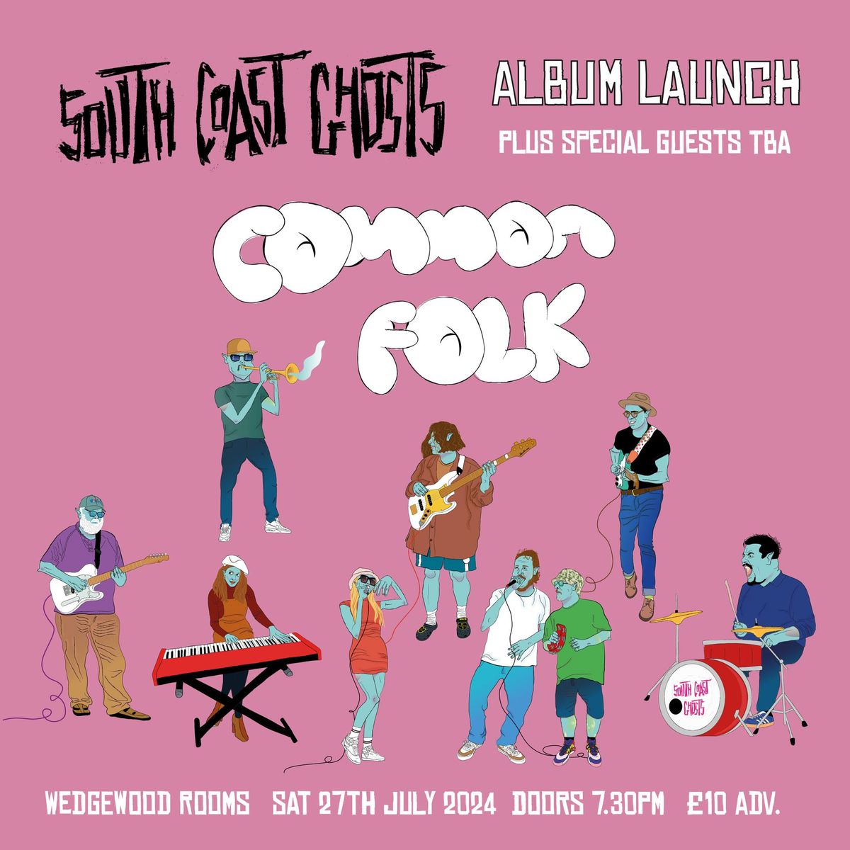 South Coast Ghosts: Album Launch - Wedgewood Rooms, Portsmouth - 27.07.24