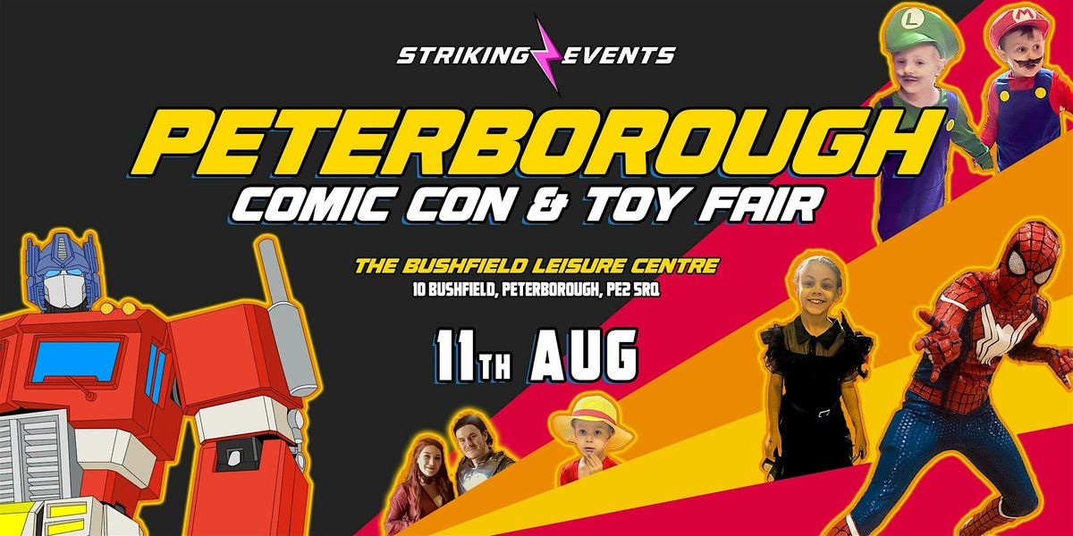 Peterborough Comic Con & Toy Fair