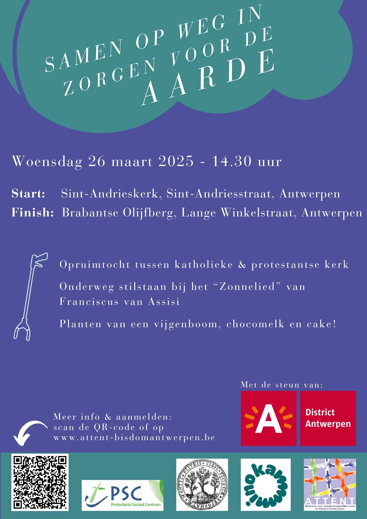 Samen op weg in zorgen voor de aarde \/ clean up wandeling (GRATIS) !