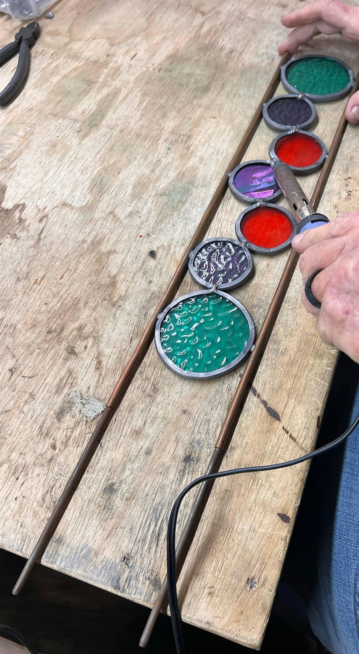 Creative Class: Stained Glass Garden Art Suncatcher