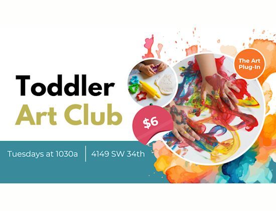 Toddler Art Club - Heart Collages