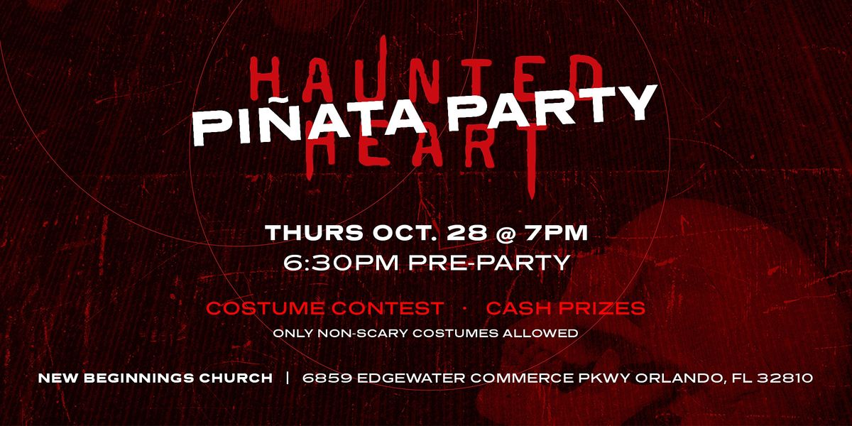 Haunted Heart Pinata Party