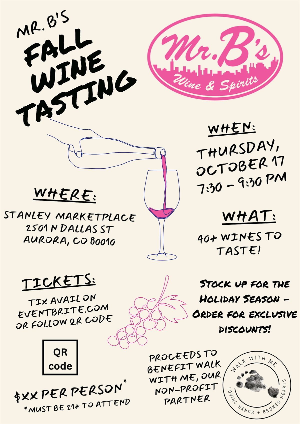 Mr. B's Fall Wine Tasting