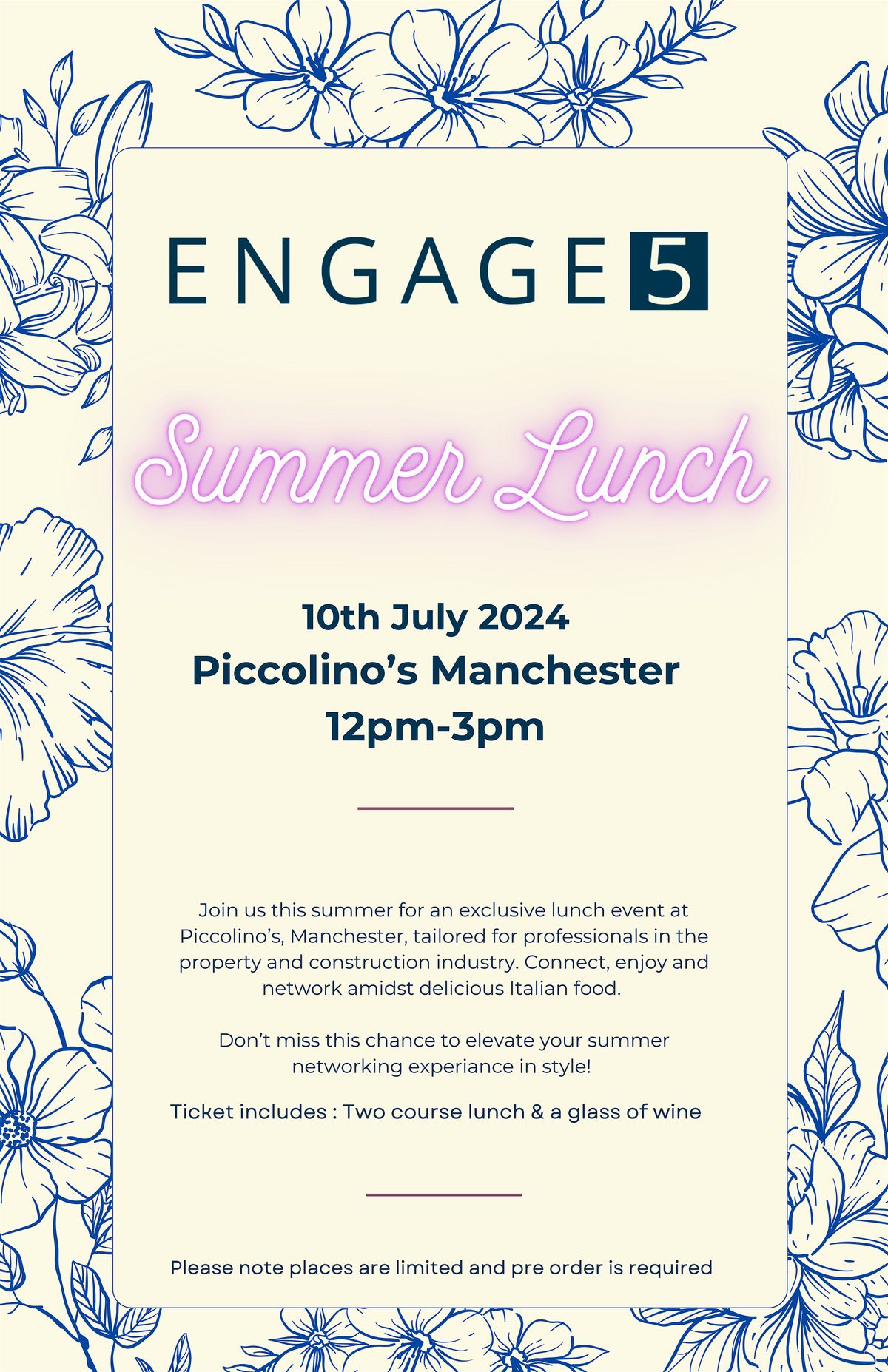 Engage 5 Summer Lunch