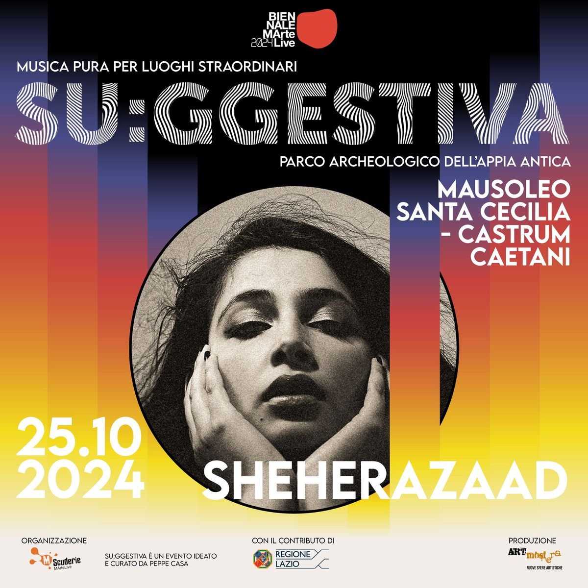 Sheherazaad for SU:ggestiva @ Mausoleo Santa Cecilia - Castrum Caetani