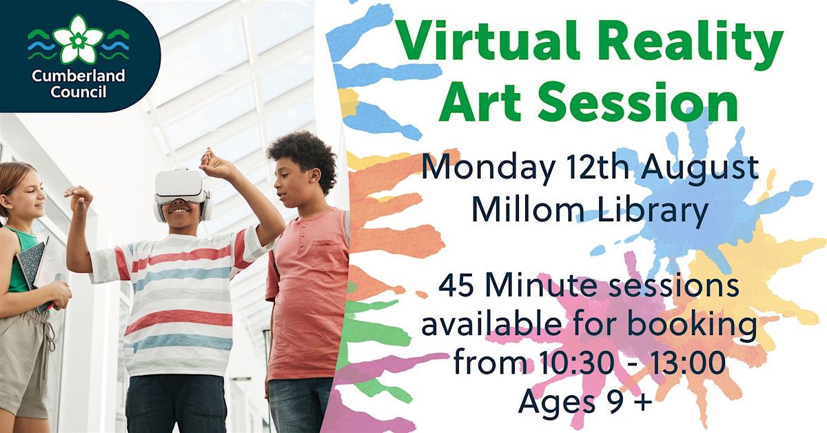VR Art Session - Millom Library