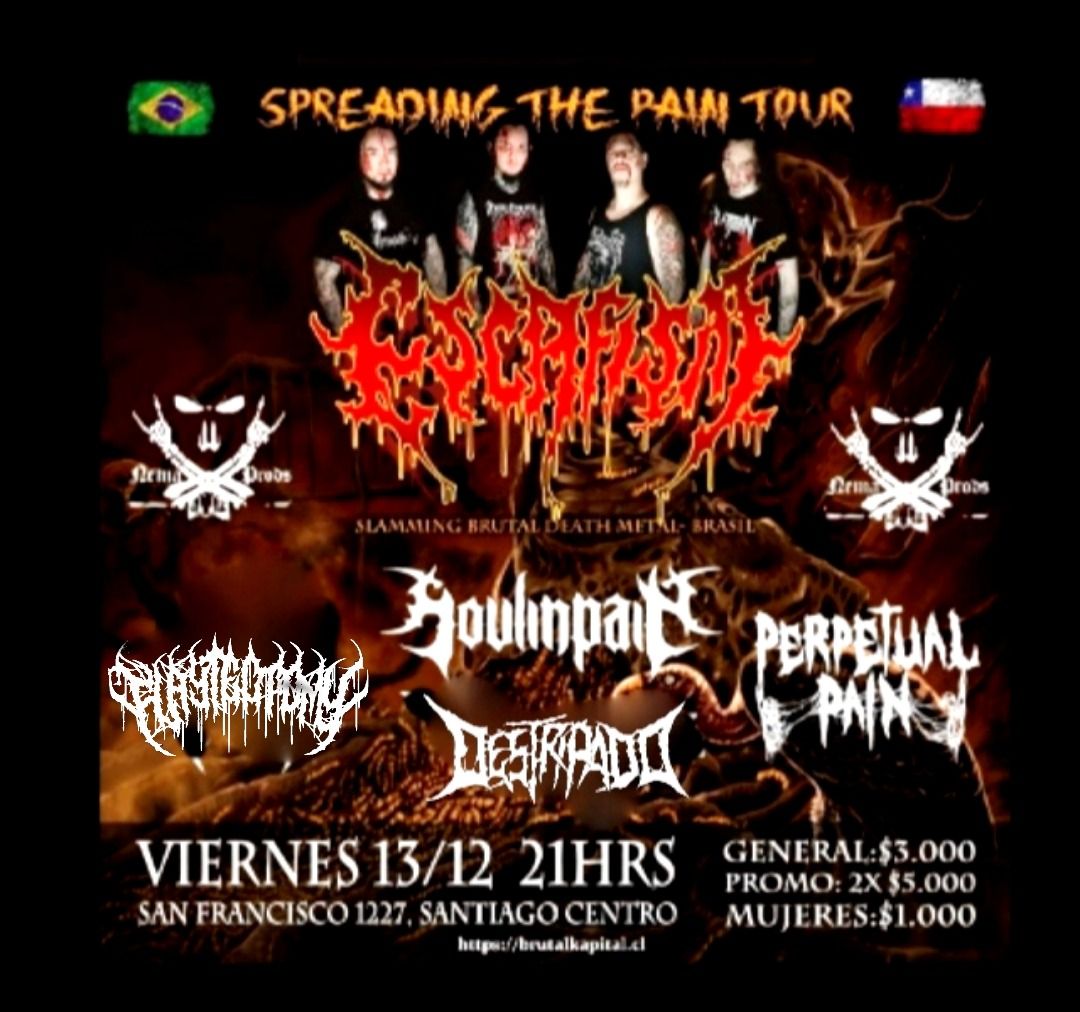 Escafism "Spreanding The Pain Tour 2024"