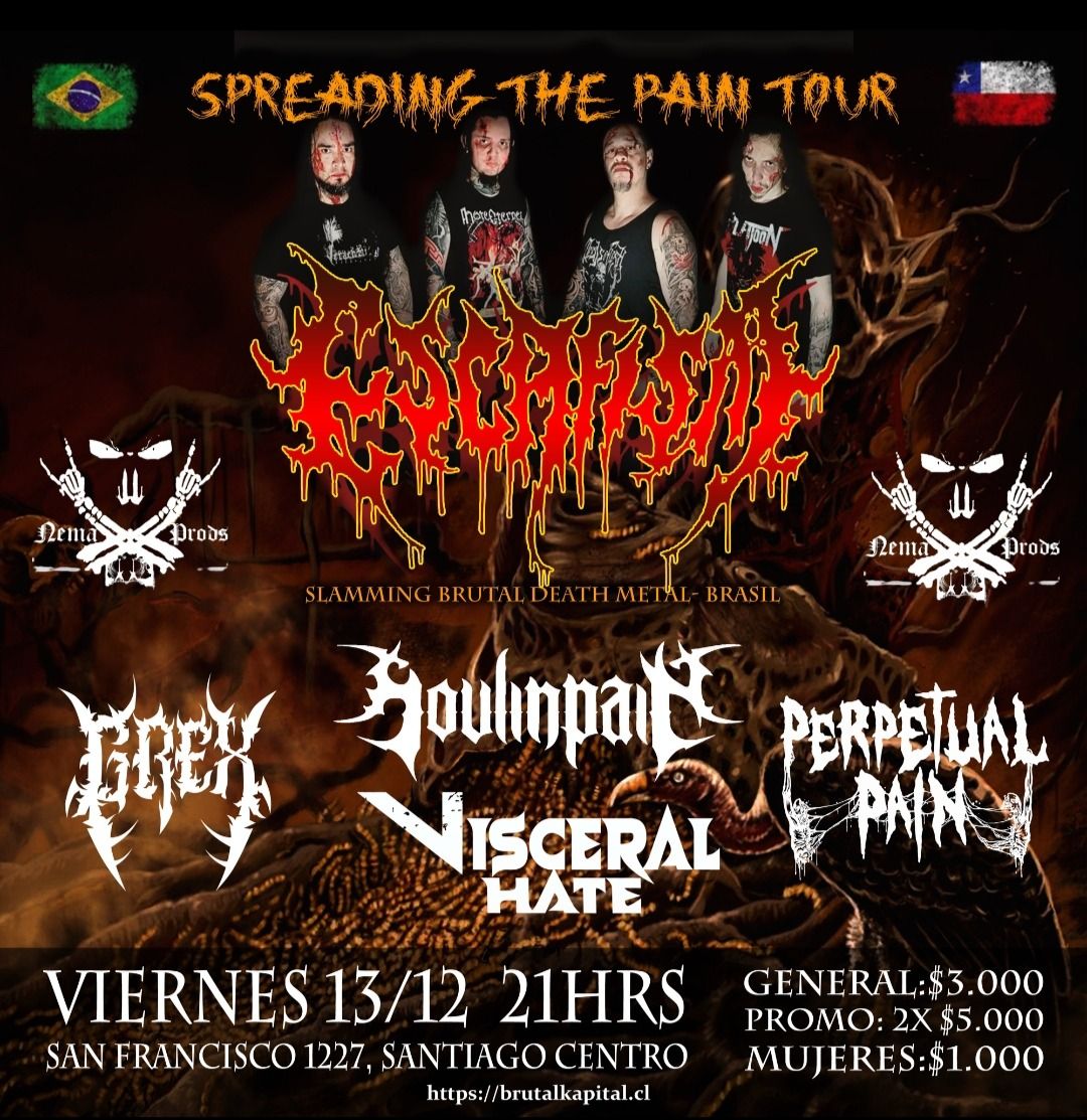 Escafism "Spreanding The Pain Tour 2024"