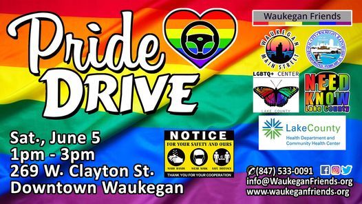 Waukegan PrideDrive 2021