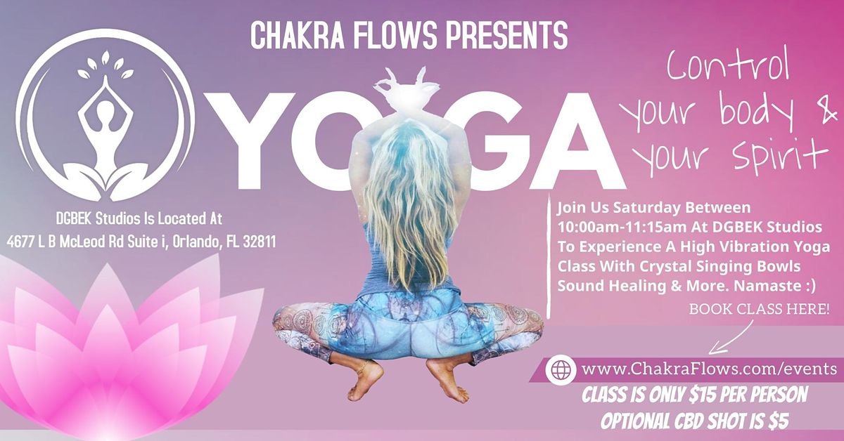 Flow & Let Go Yoga with Sound Healing