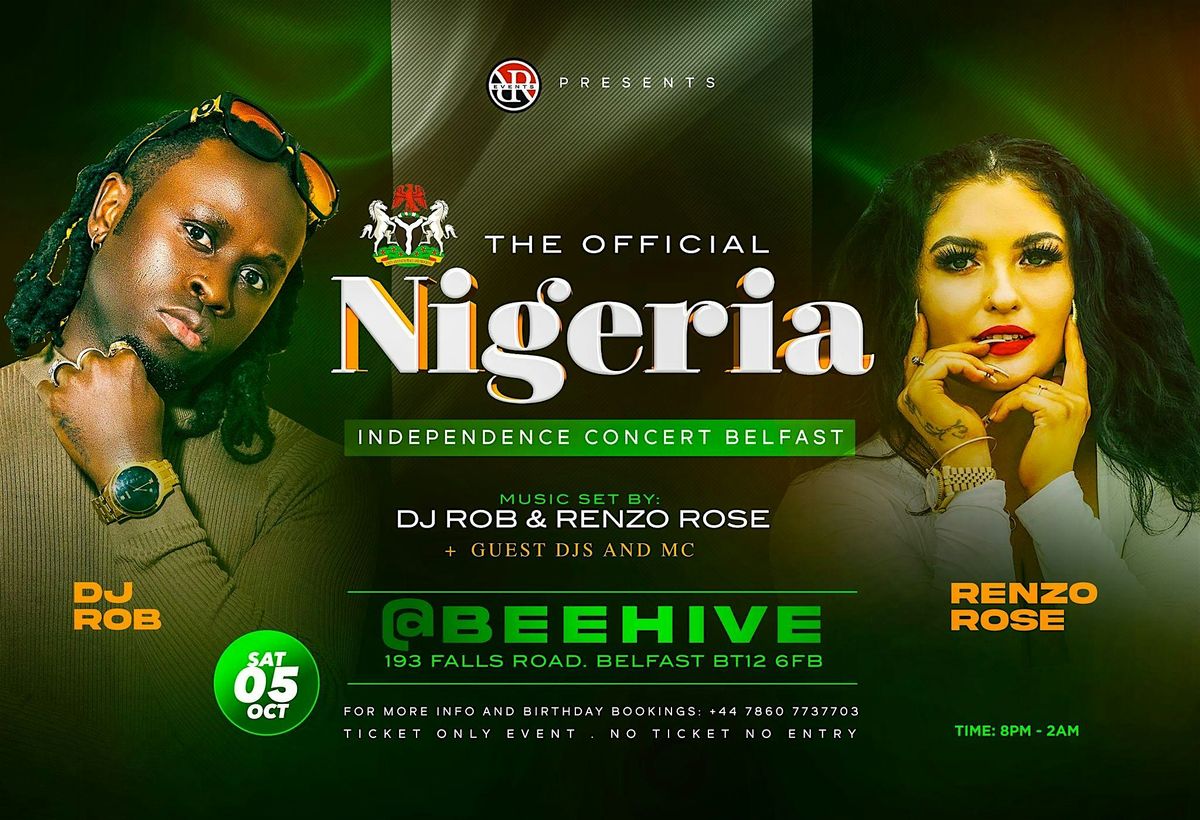 THE OFFICIAL NIGERIA INDEPENDENCE CONCERT BELFAST