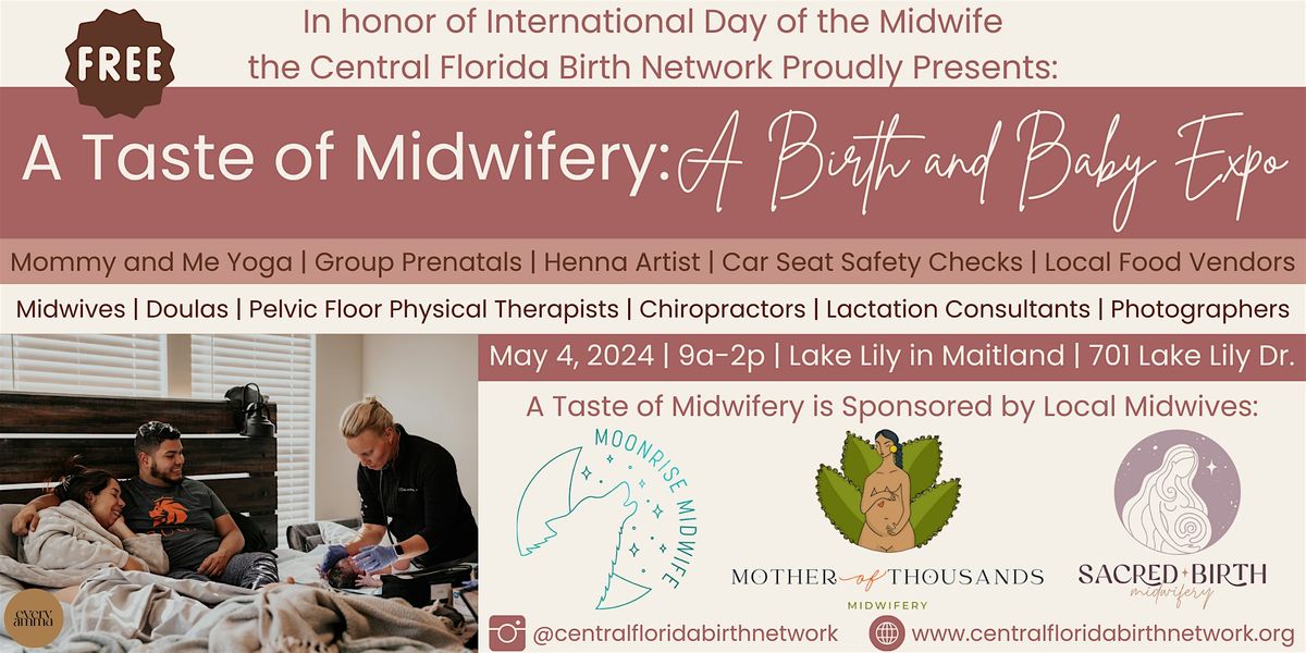 A Taste of Midwifery: A Birth and Baby Expo