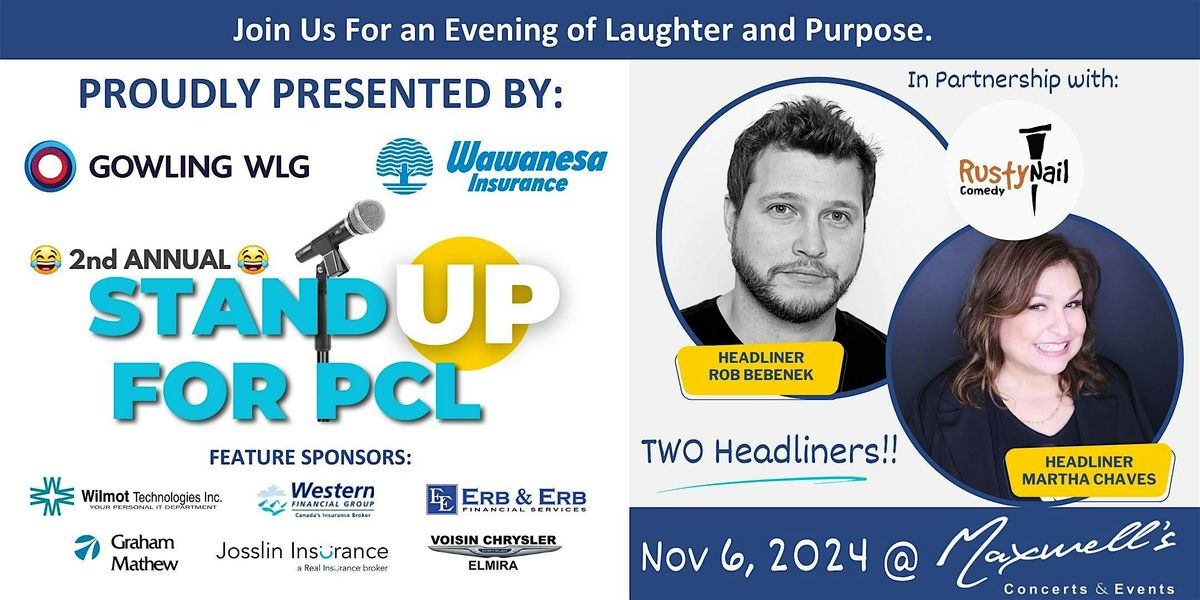 Stand Up for PCL - Comedy Event