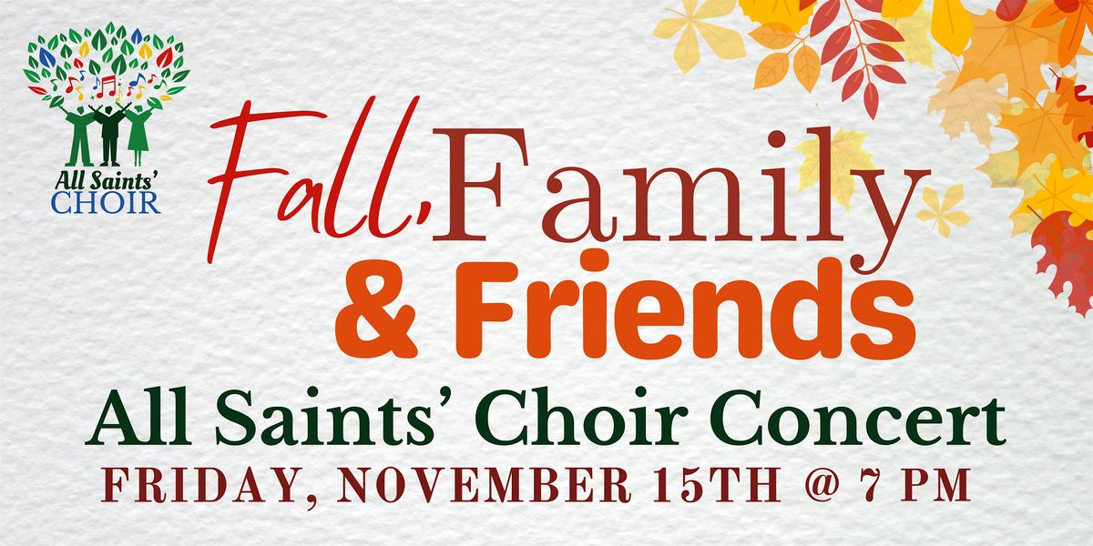 Fall, Family and Friends Concert