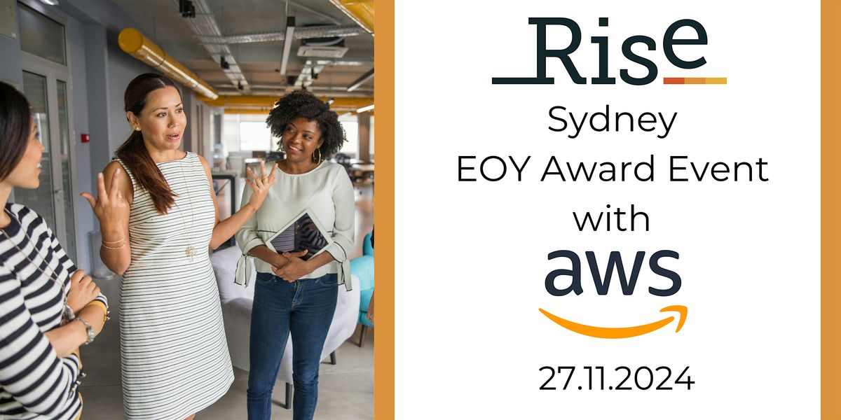 Rise Sydney - EOY\/Award Event with AWS