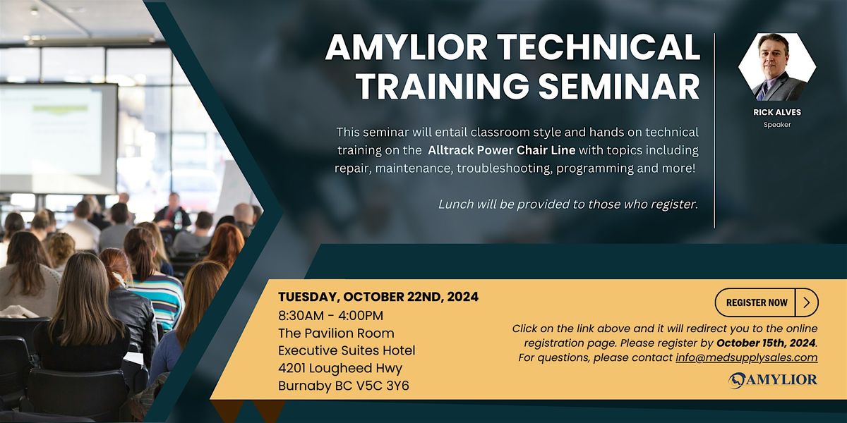 Amylior Technical Training Seminar - Burnaby