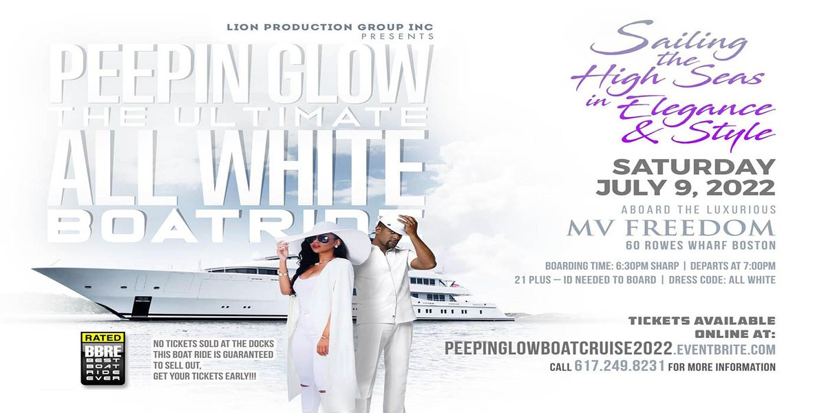 The Ultimate All White Peepin Glow Boat Cruise 2022 Experience