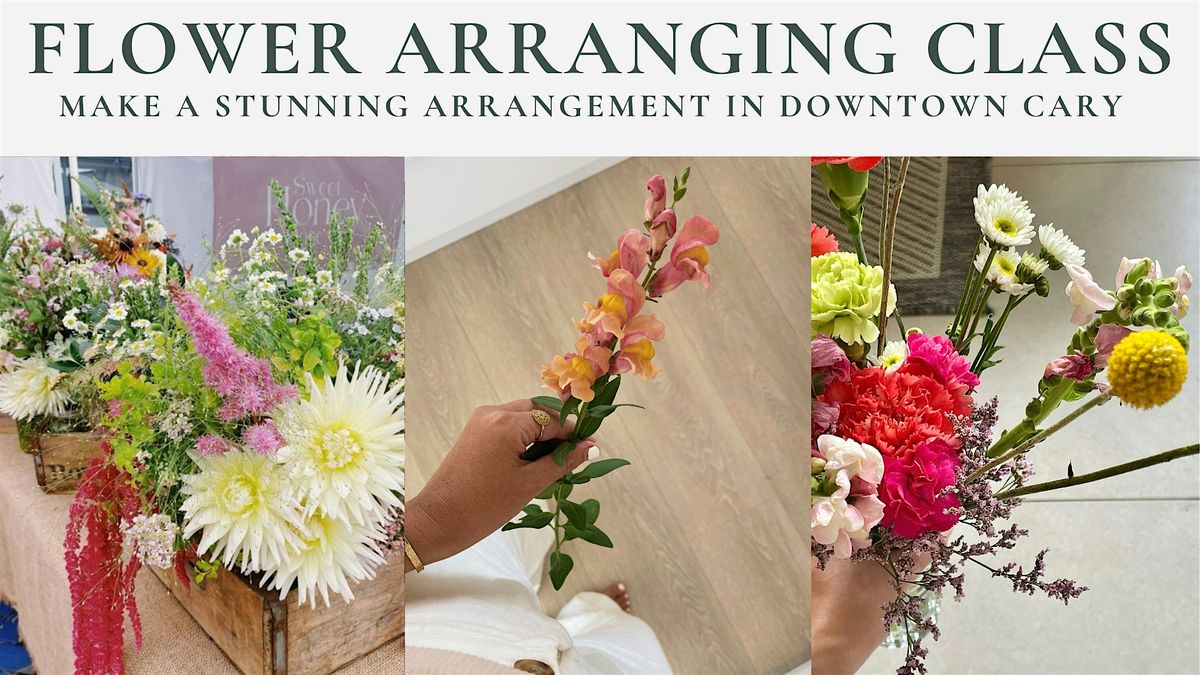 Flower Arranging Class: Make A Stunning Arrangement