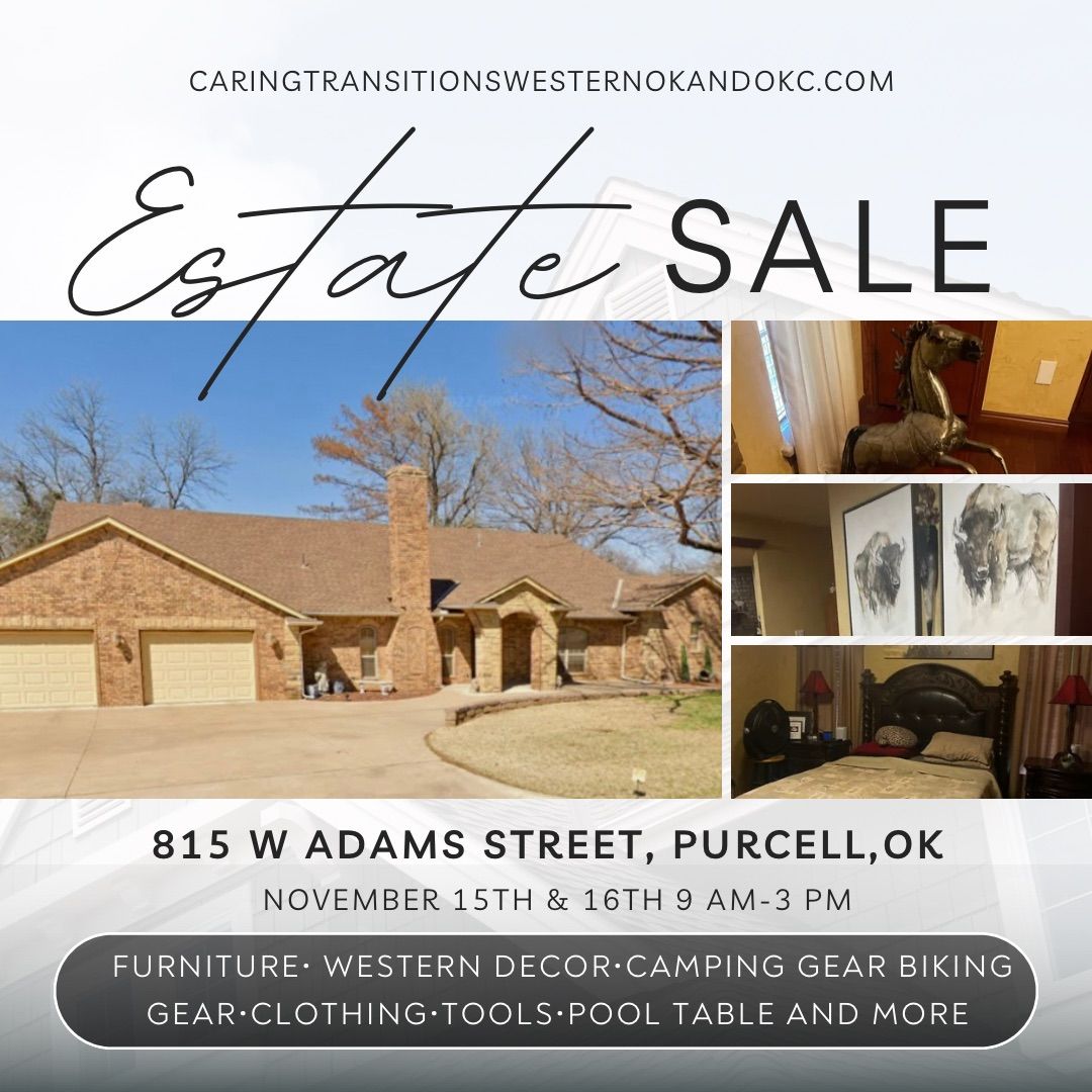 Estate Sale in Purcell, OK