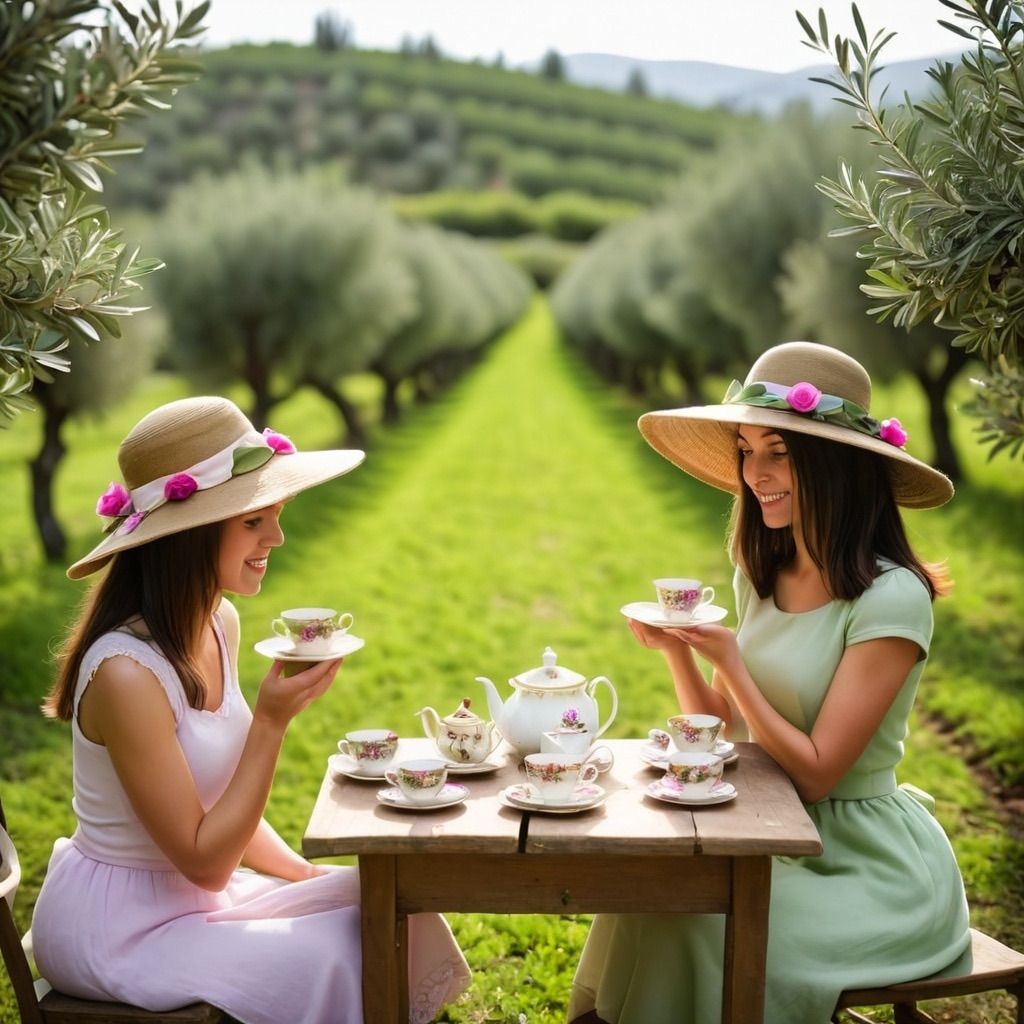 Tea Party at The Olive Grove 