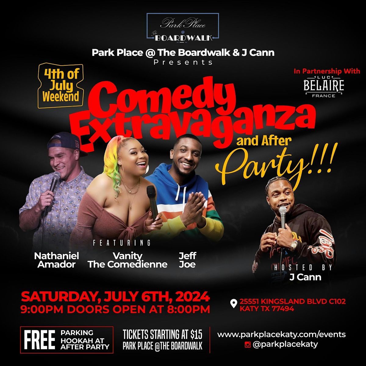 4th of July Weekend Comedy Extravaganza