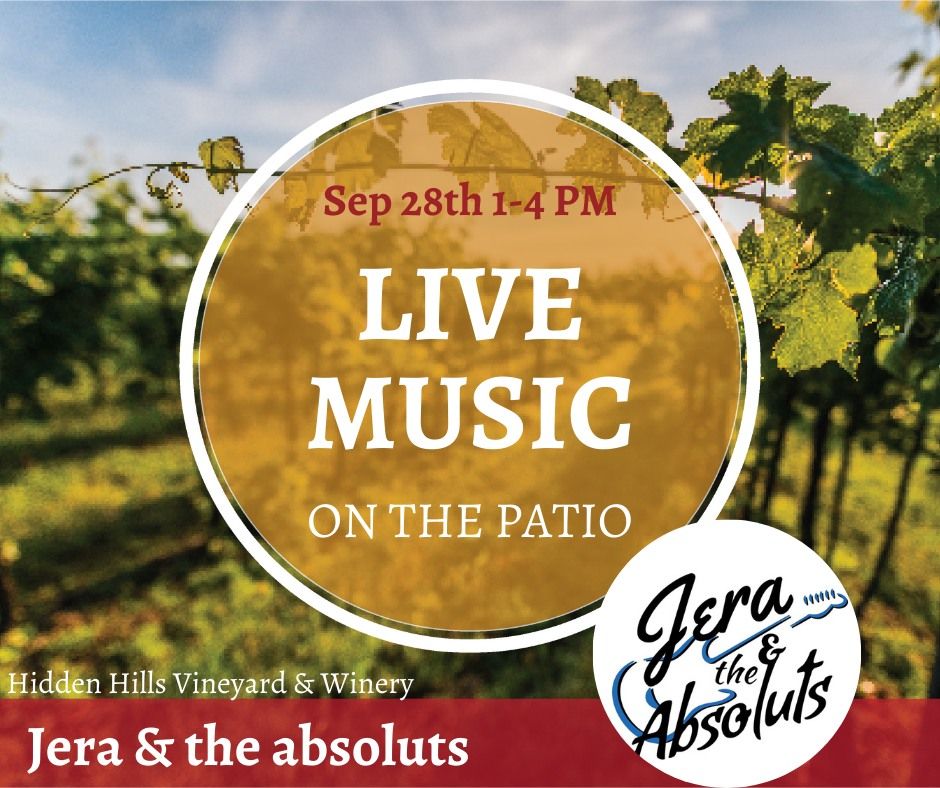 Live Music: Jera and the absoluts