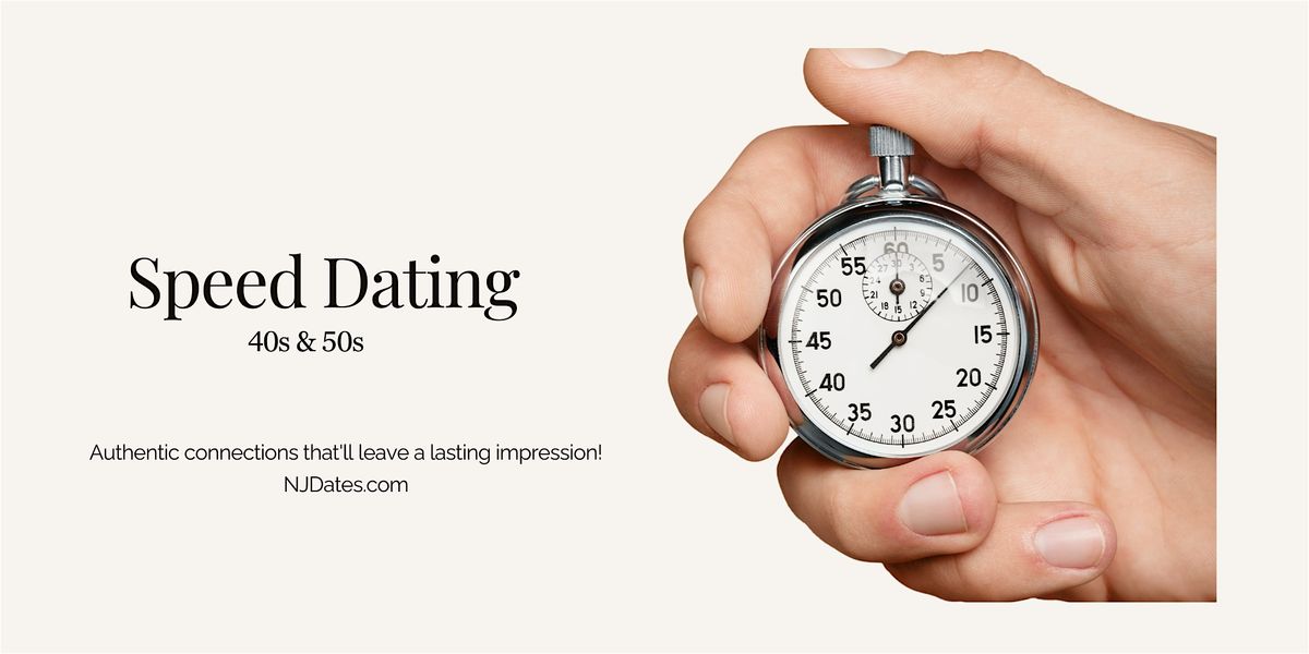 NJ Speed Dating | 40s - 50s | Toms River, NJ