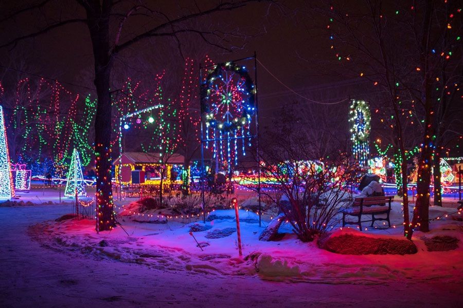 BIGGBY Barista\u2019s at Rotary Winter Wonderland Lights