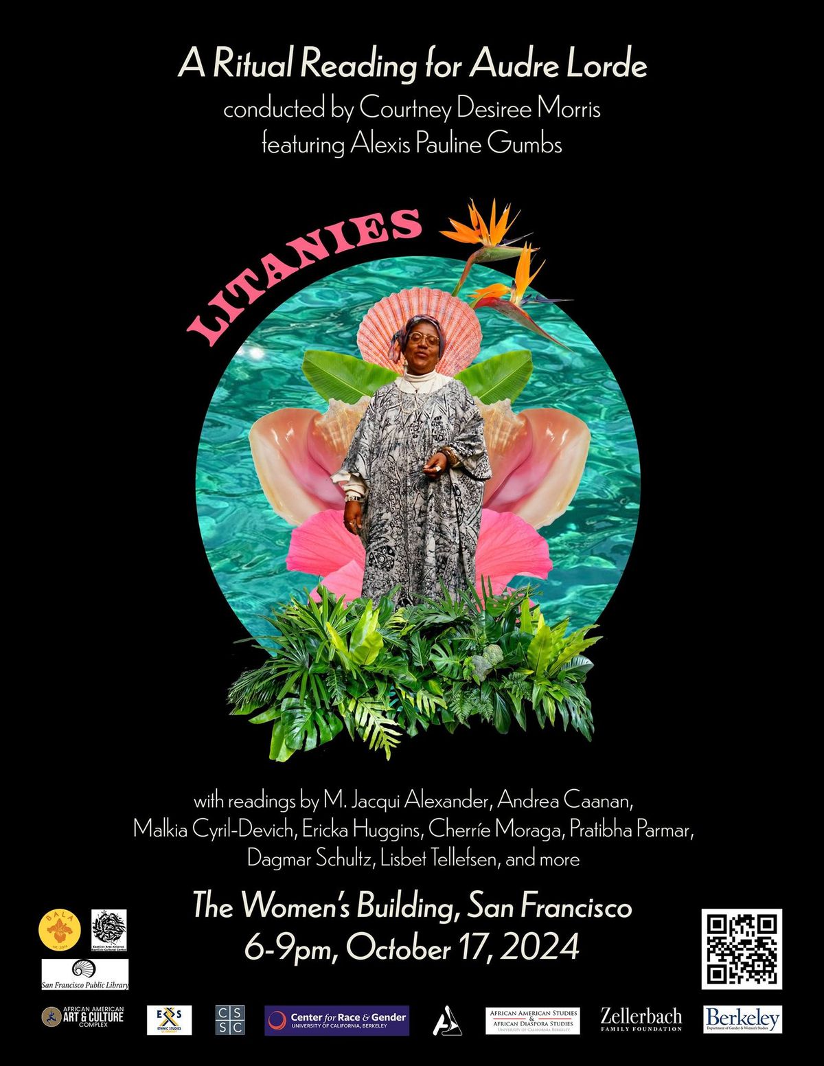 Litanies: A Ritual Reading for Audre Lorde