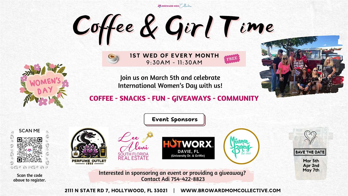 Coffee and Girl Time in Hollywood, FL!