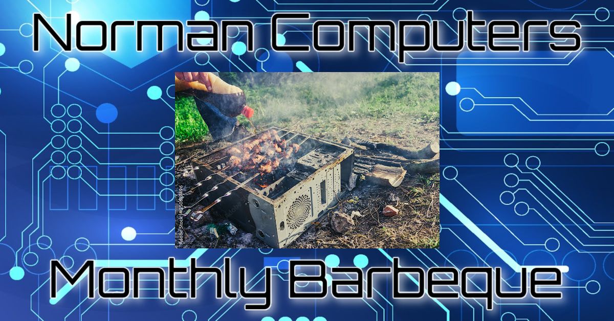 Norman Computers Monthly BBQ 3\/30