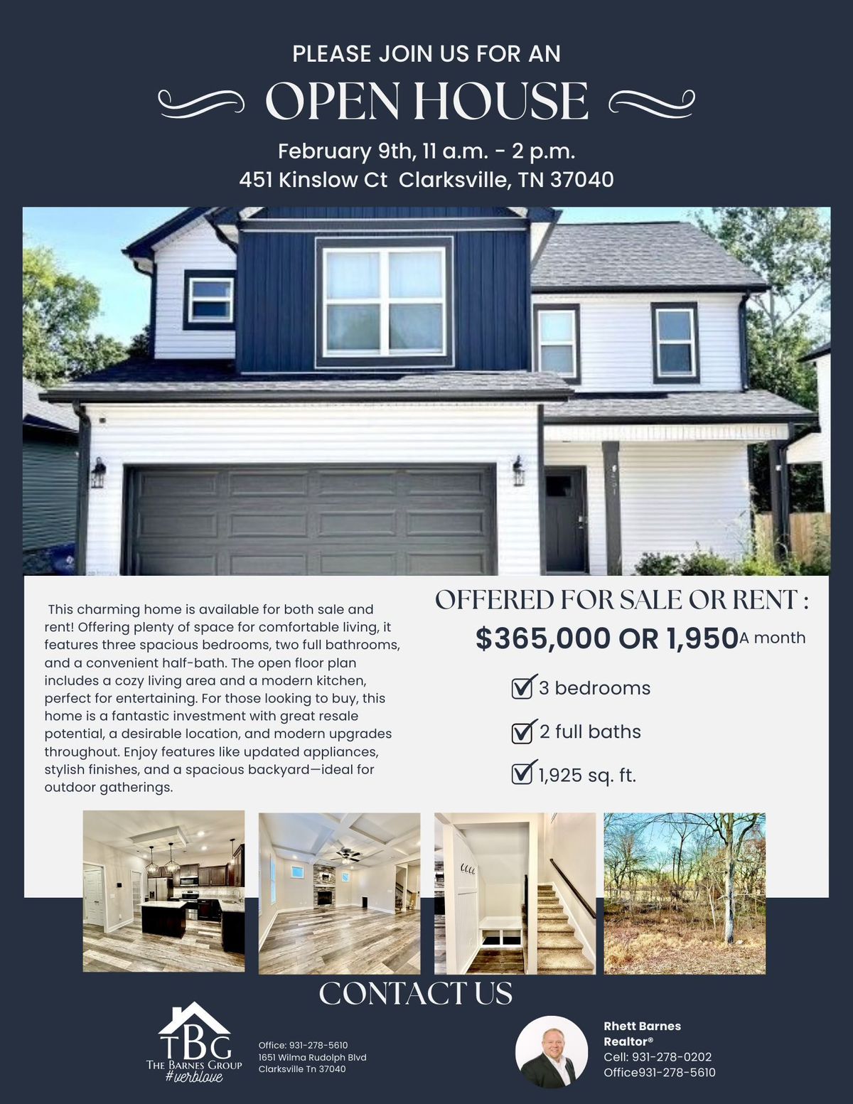 Open House in Clarksville