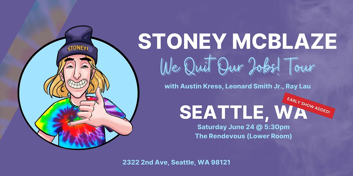 Comedy Show Seattle WA - We Quit Our Jobs! Tour (EARLY SHOW)