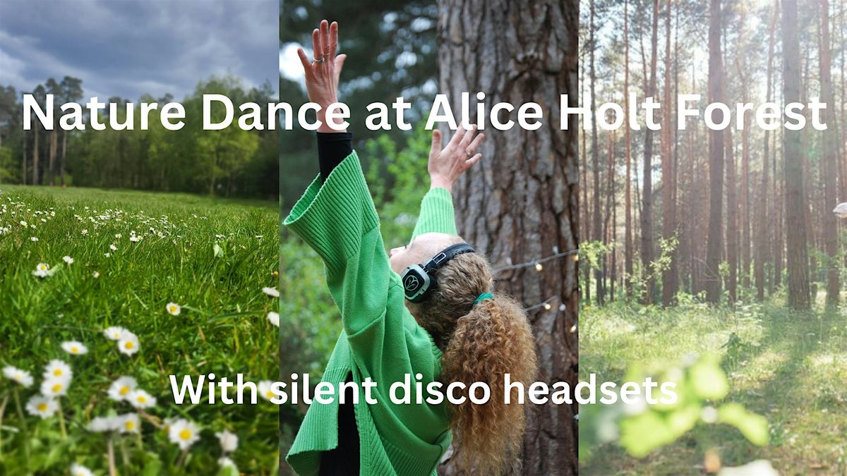 Nature Dance -  At Alice Holt Forest with Silent Disco headsets