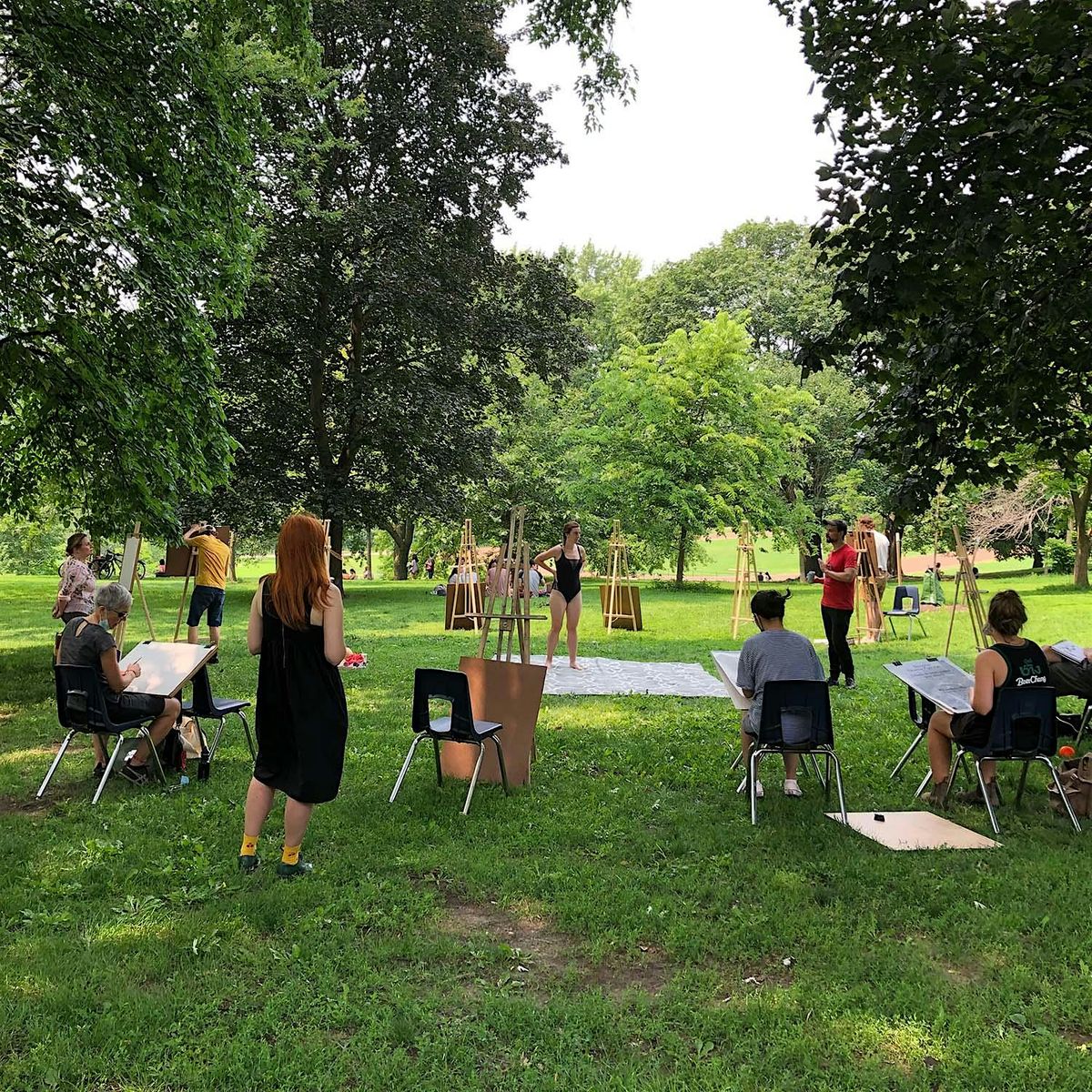 Angelic Garden Life drawing, Live Music  & Picnic