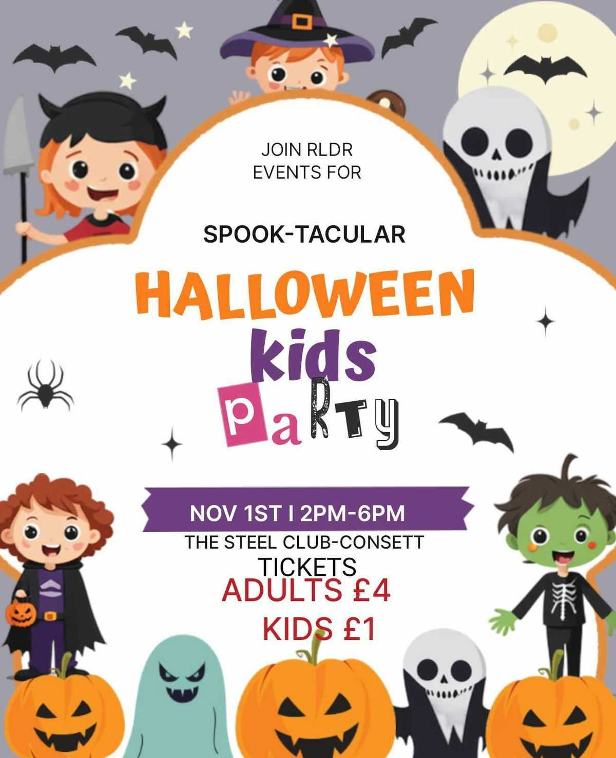 Spook-tacular Halloween party 