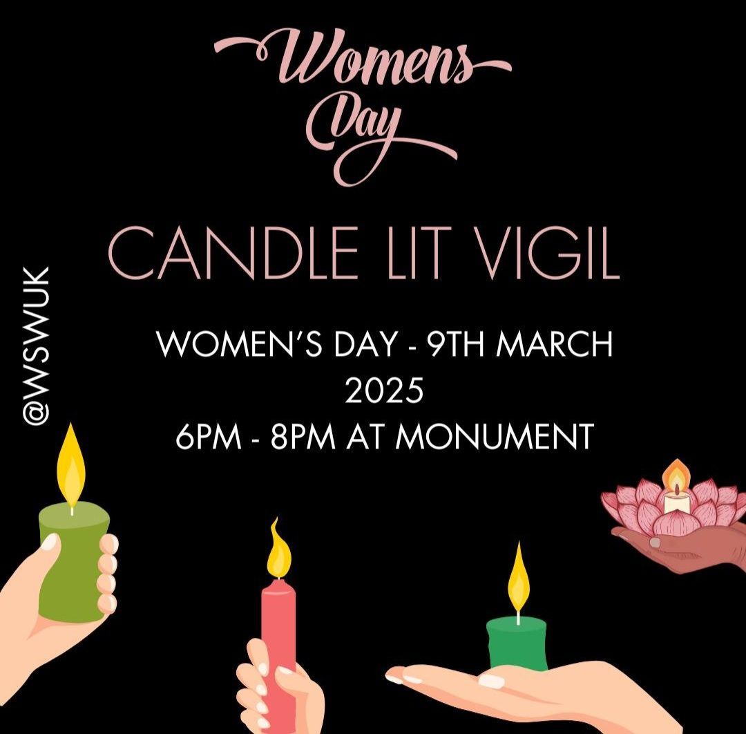 International Women's Day Newcastle - Candlelit Vigil @ Monument