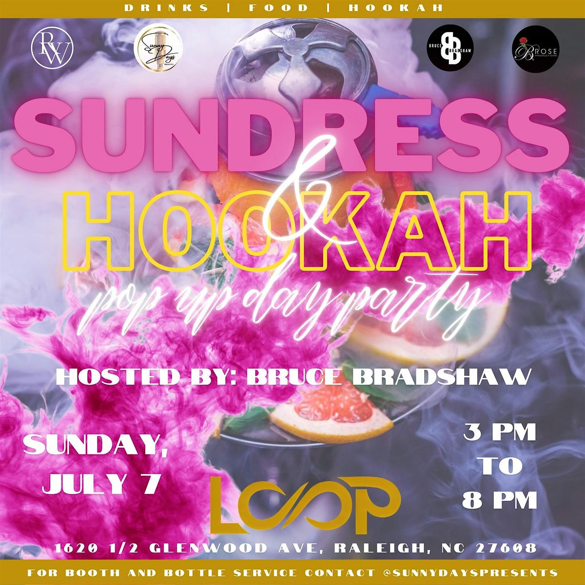 Sundress & Hookah Sunday Day Party! The 4th of July Finale!