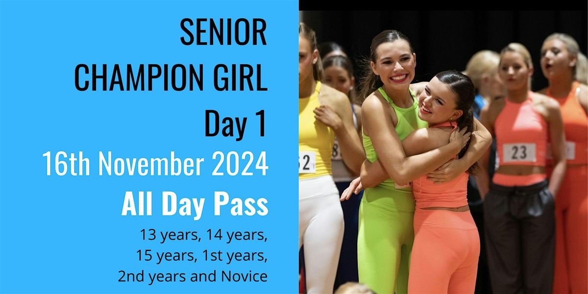 BJP Senior Champion Girl - Day 1