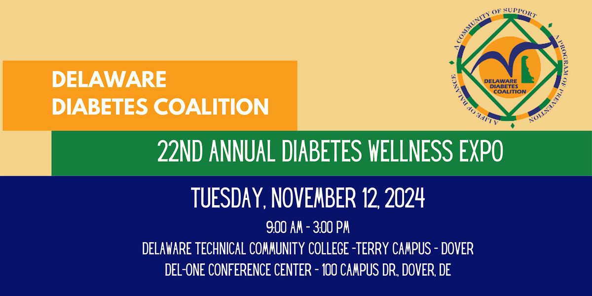 22nd Annual Delaware Diabetes Wellness Expo Vendor Registration