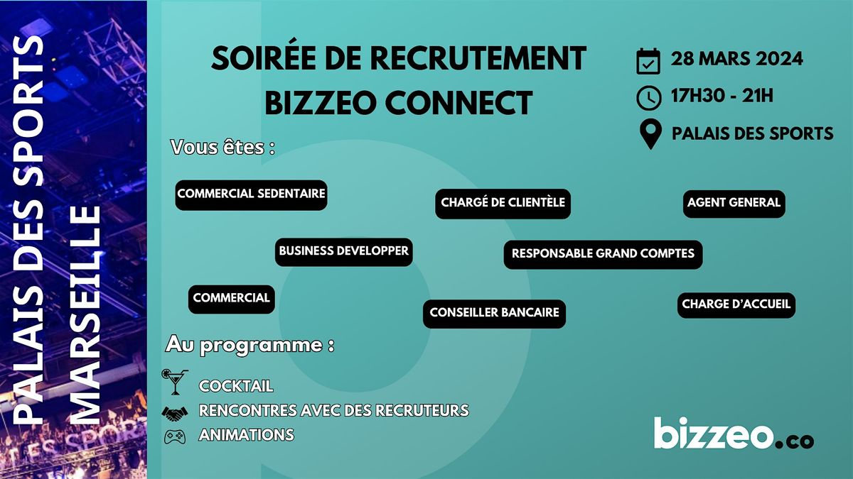 Bizzeo Connect \ufe0f La soir\u00e9e pour les Commerciaux et la Relation Client