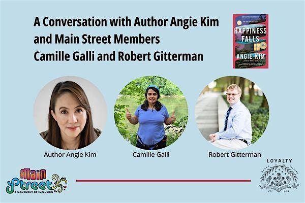 A Conversation with Author Angie Kim and Main Street Members Camille Galli