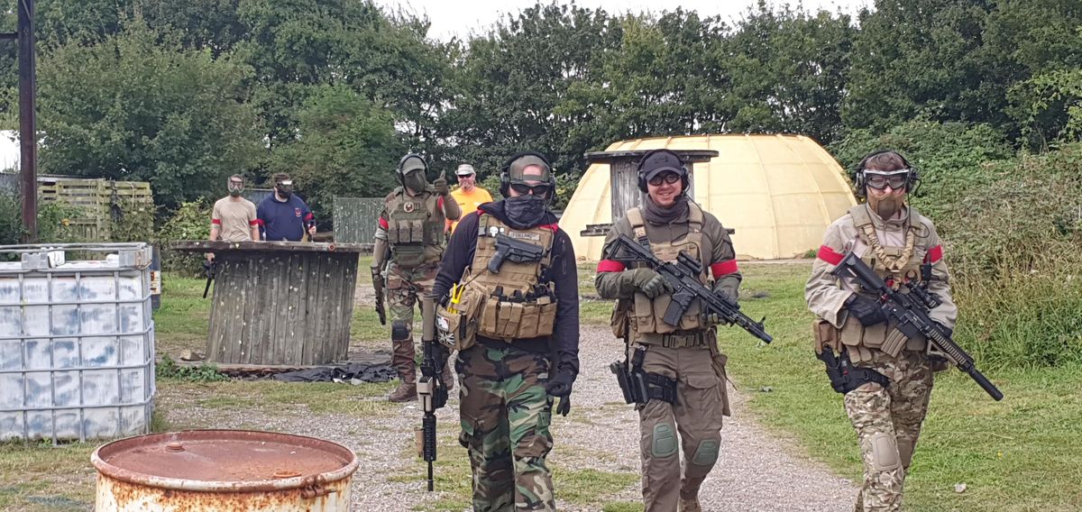 Sunday 10th April 2022 Day Game, Ironsight Airsoft, Andover, 10 April